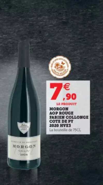 morgon aop rouge fabien collonge côte de py 2020 hve3