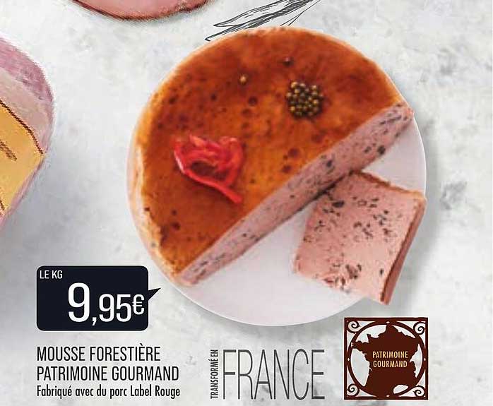 Mousse Forestière Patrimoine Gourmand