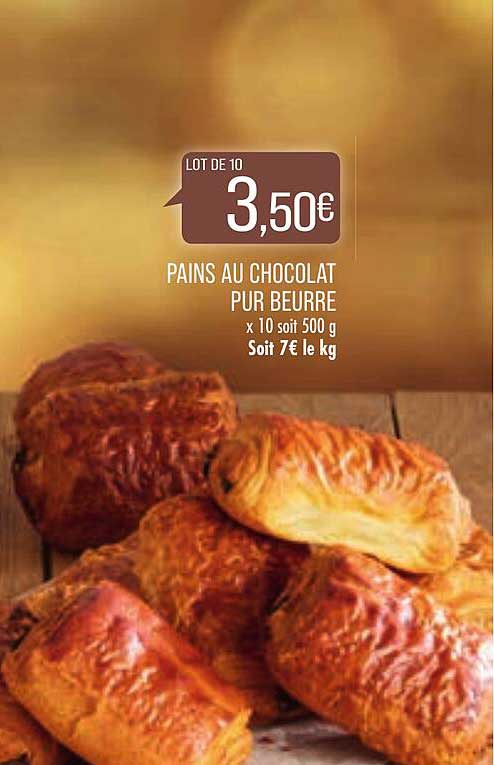 Pains Au Chocolat Pur Beurre