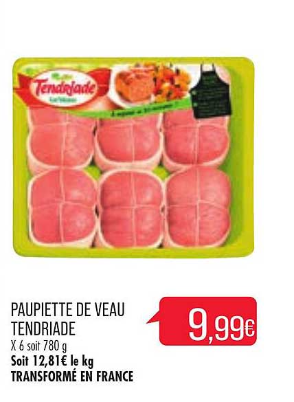 Paupiette De Veau Tendriade