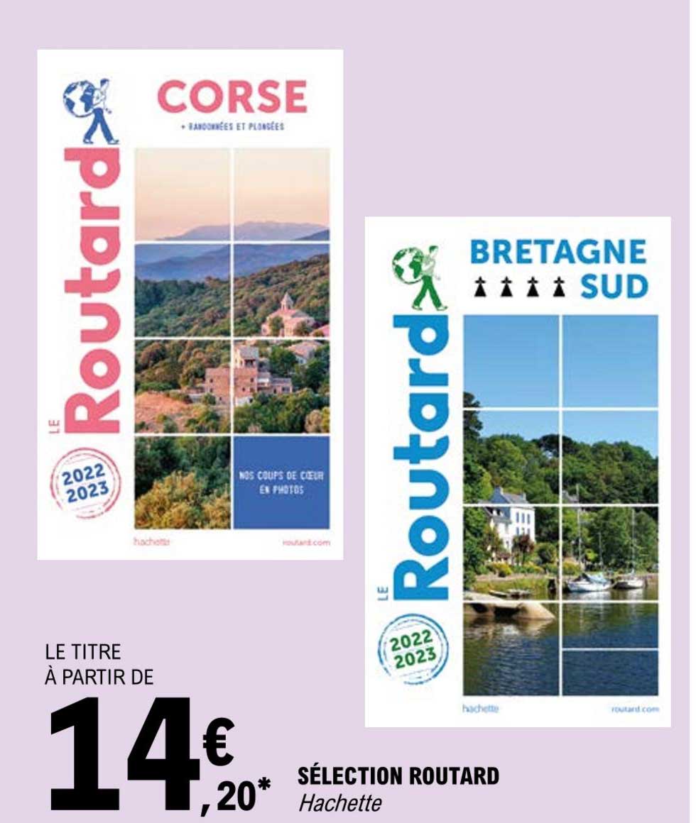 sélection routard hachette
