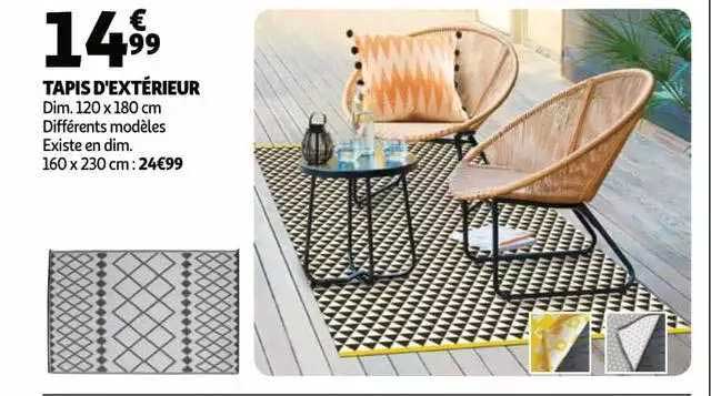 tapis d'extérieur
