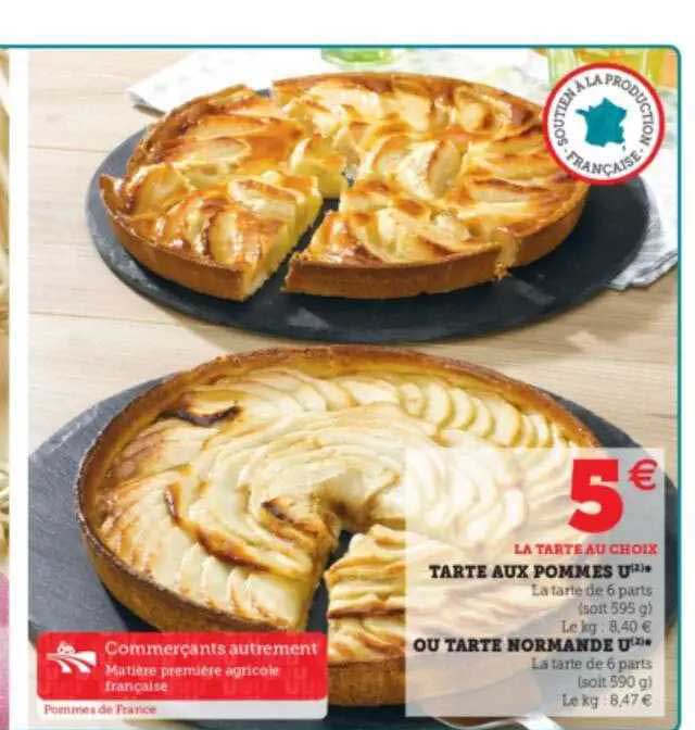 Tarte Aux Pommes U Ou Tarte Normande U