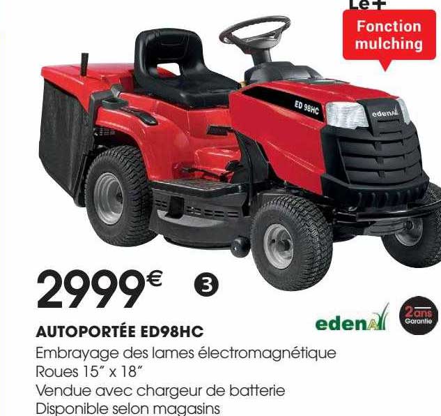 autoportée edena ed98hc