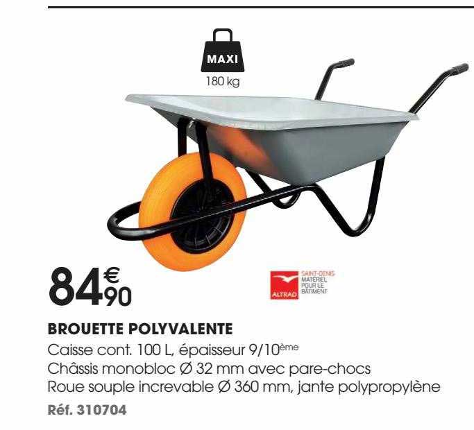 Brouette Polyvalente Altrad