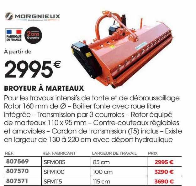 Broyeur à Marteaux Morgnieux