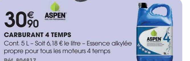 carburant 4 temps aspen