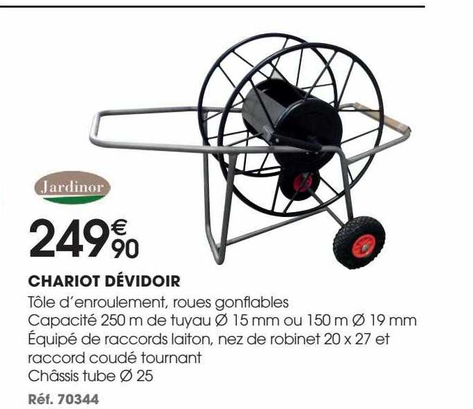 Chariot Dévidoir Jardinor