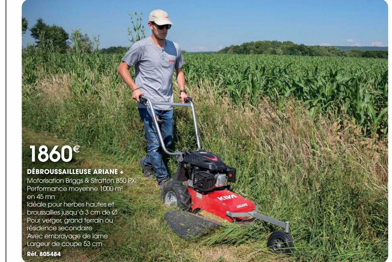 débroussailleuse ariane+