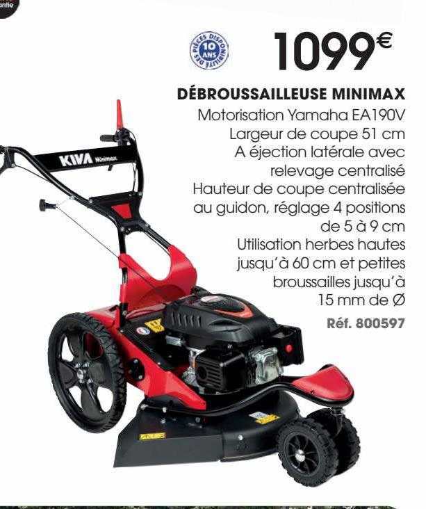 débroussailleuse minimax