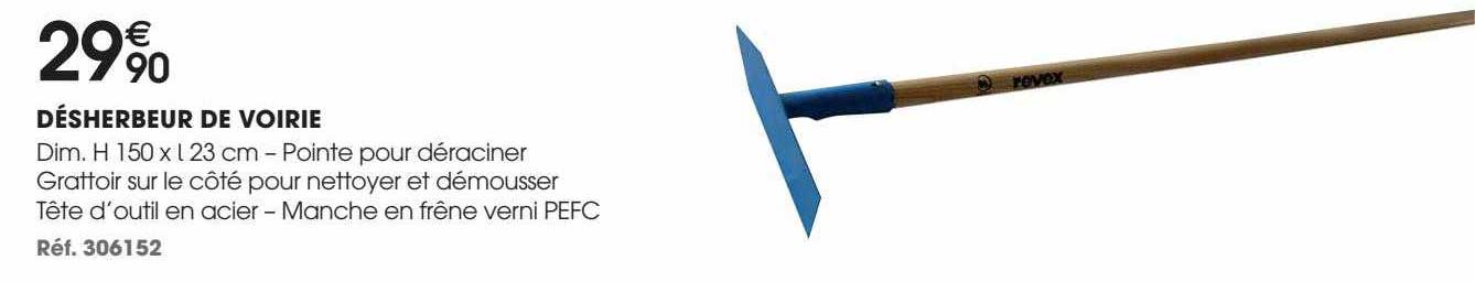 désherbeur de voirie