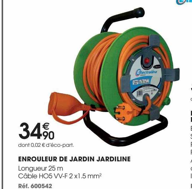 enrouleur de jardin jardiline