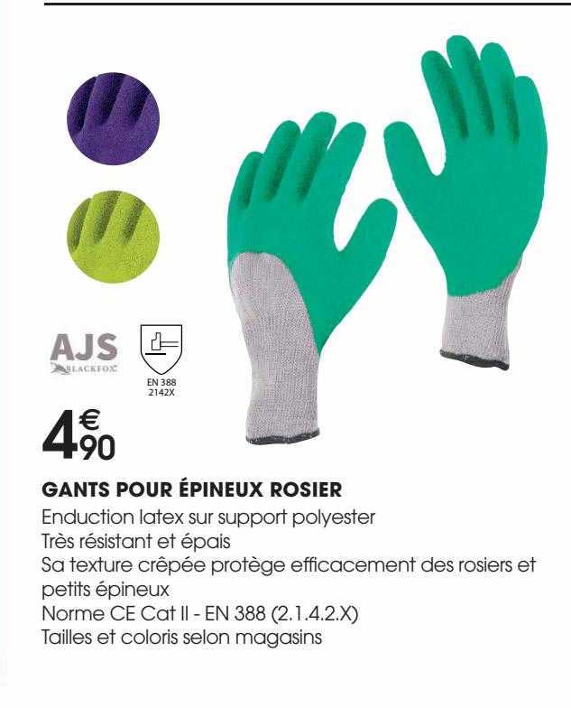 Gants Pour épineux Rosier Ajs