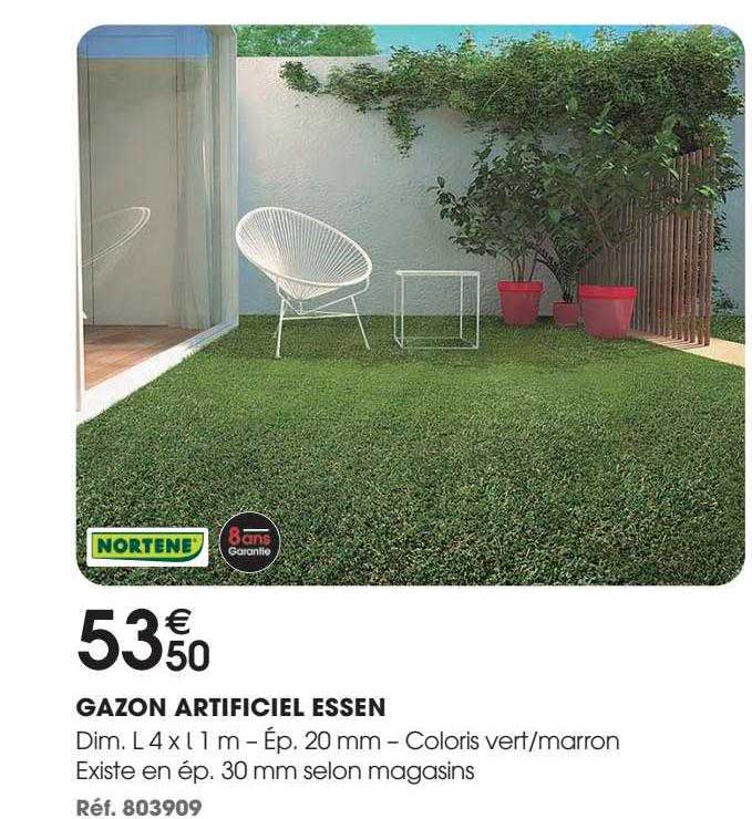 Gazon Artificiel Essen Nortene