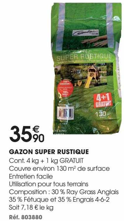 Gazon Super Rustique