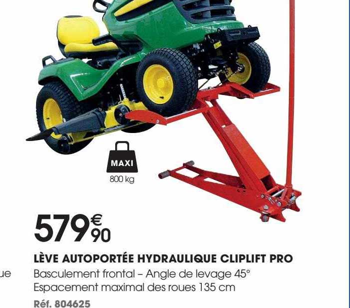 lève autoportée hydraulique cliplift pro