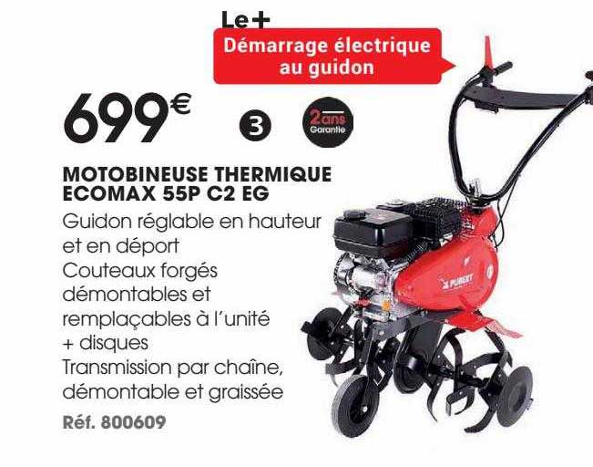 motobineuse thermique ecomax 55p c2 eg