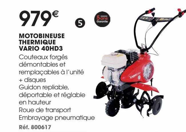 motobineuse thermique vario 40hd3