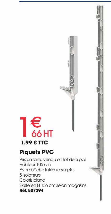 Piquets Pvc