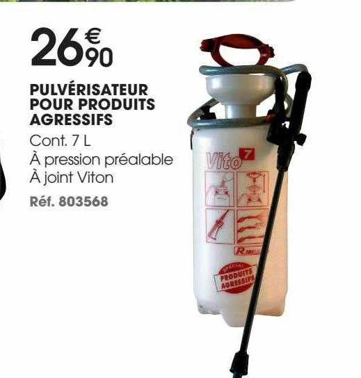 pulvérisateur pour produits agressifs vito