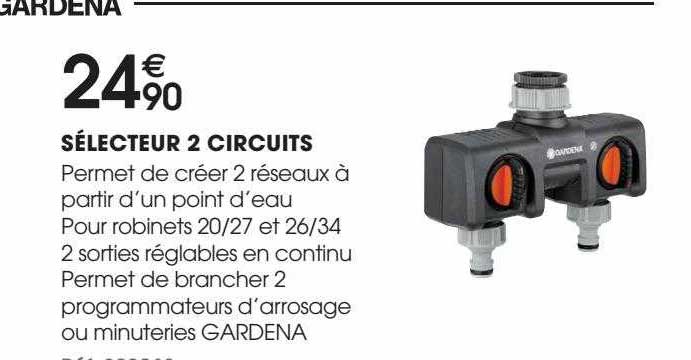 sélecteur 2 circuits