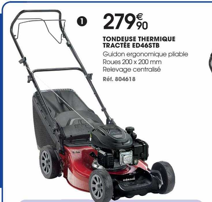 Tondeuse Thermique Tractée Ed46stb