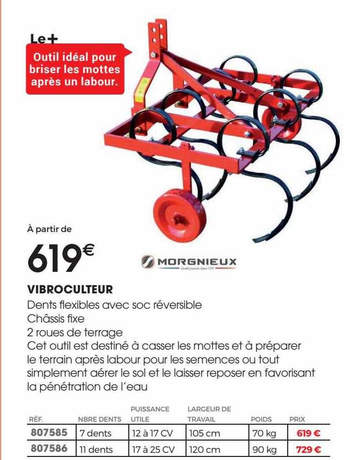 vibroculteur morgnieux
