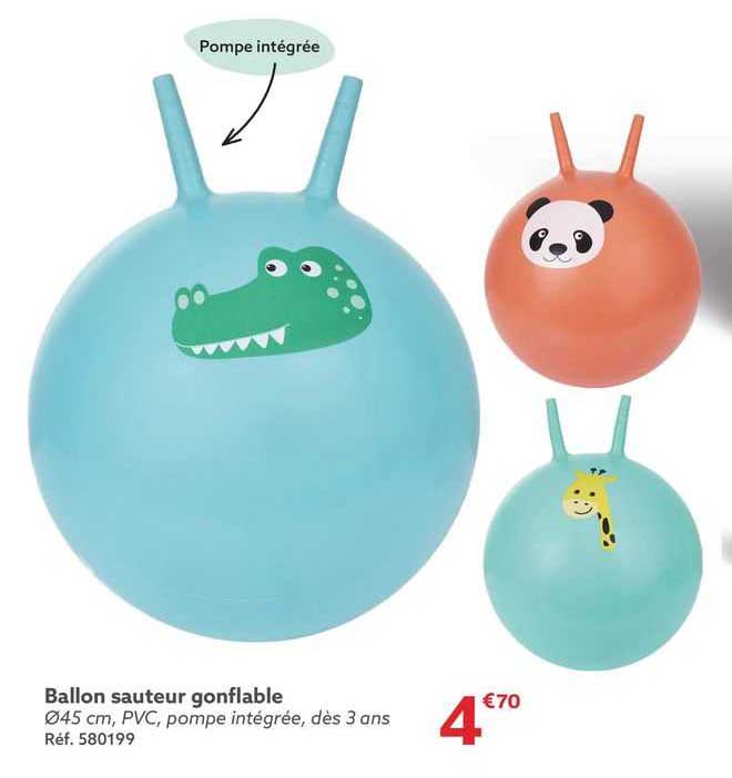 ballon sauteur gonflable