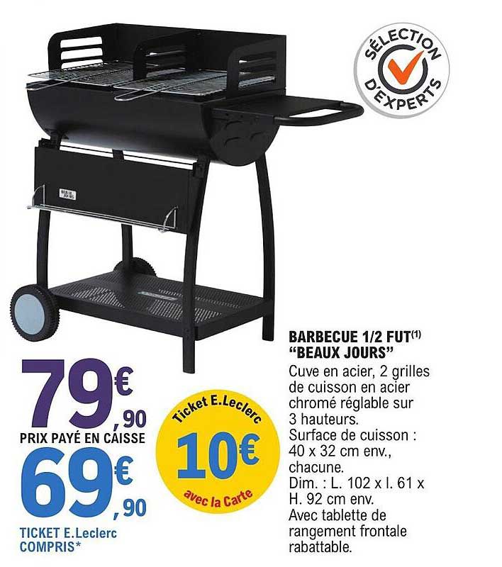 barbecue 1/2 fut "beaux jours"