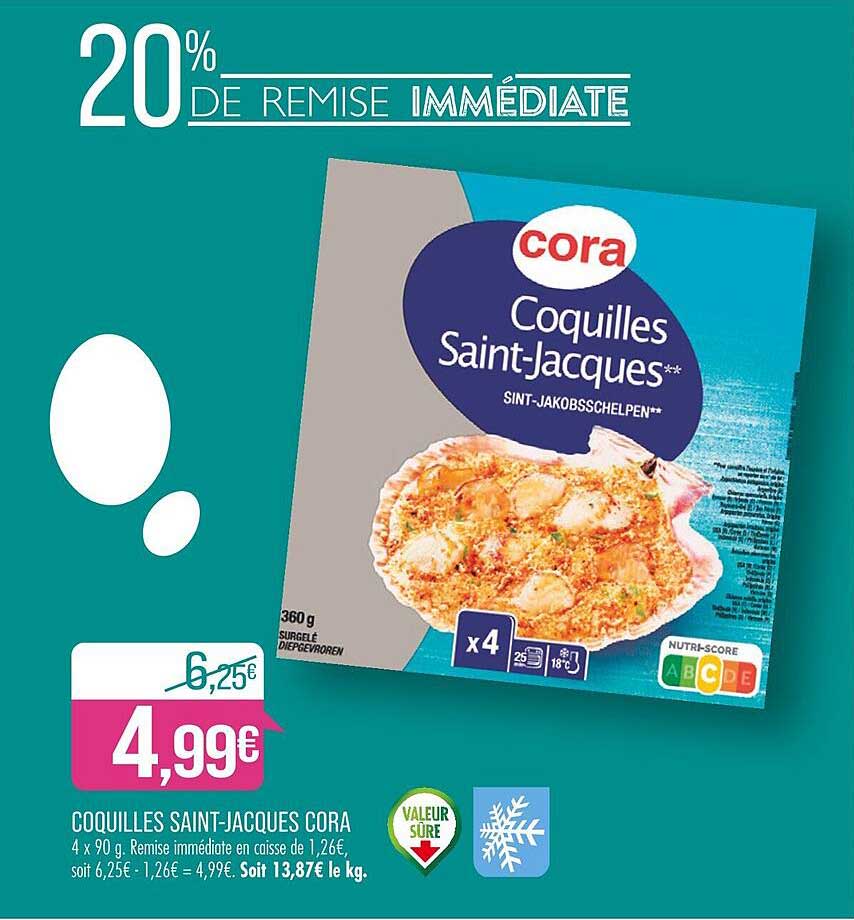 coquilles saint-jacques cora