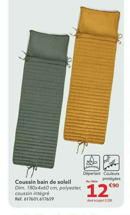 Coussin Bain De Soleil