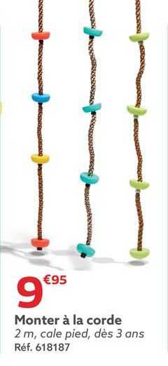 monter à la corde
