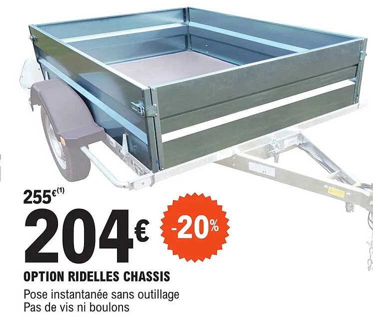 option ridelles chassis
