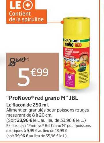 "proNovo red grano m" jbl