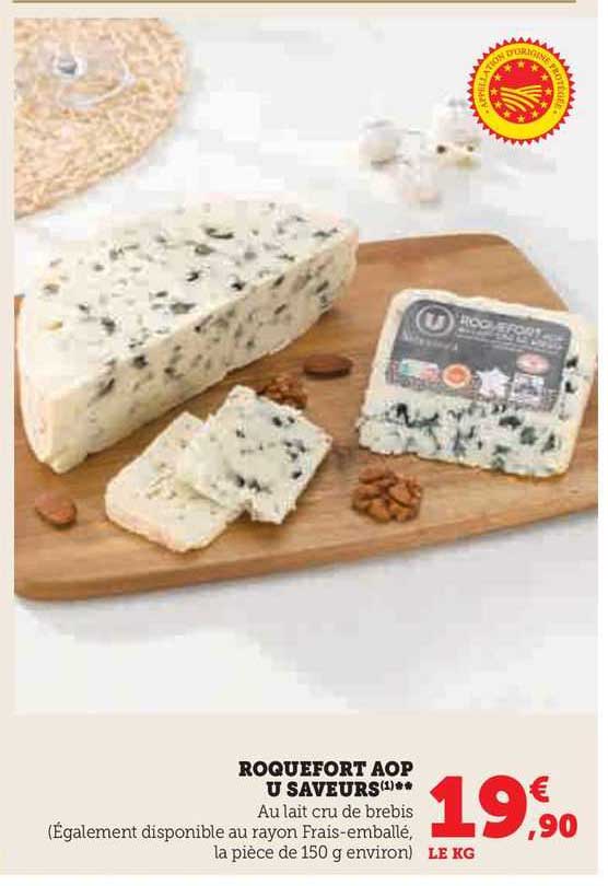Roquefort Aop U Saveurs