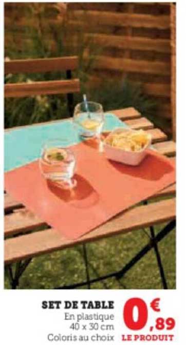 Set De Table