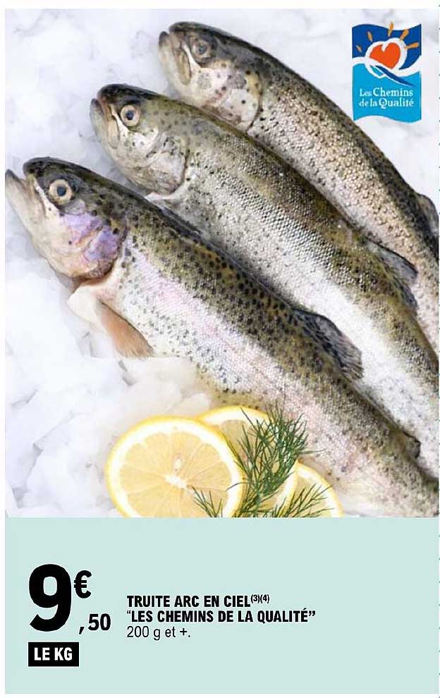 truite arc en ciel "les chemins de la qualité"