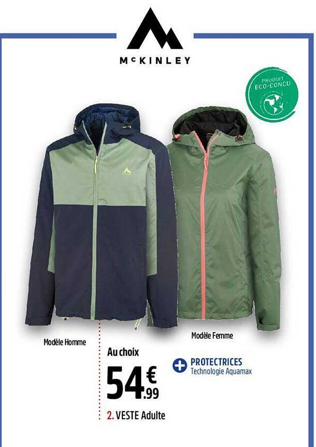 veste adulte mc kinley