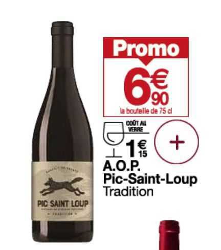 a.o.p. pic-saint-loup tradition