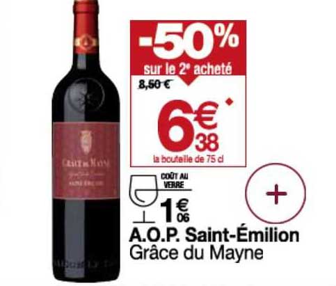 a.o.p. saint-émilion grâce du mayne