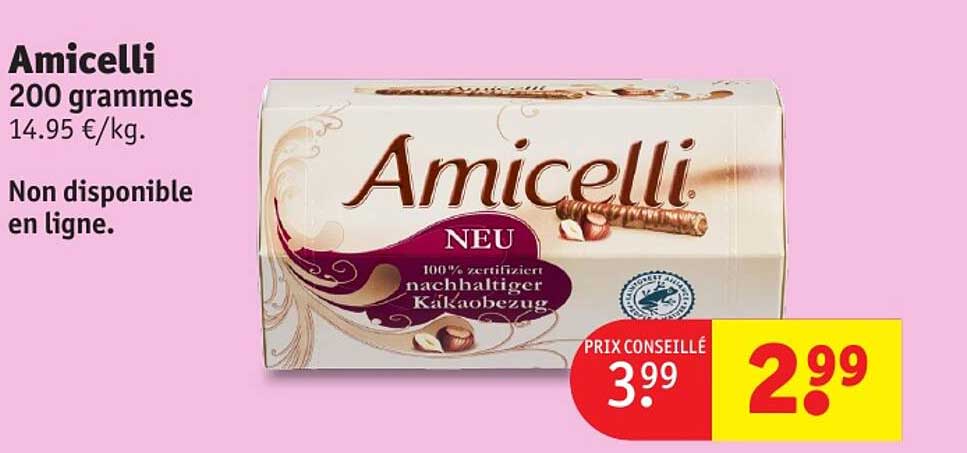 amicelli 200 grammes