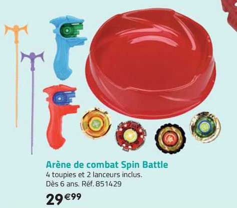 arène de combat spin battle