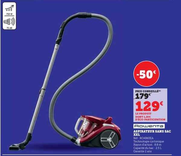 Aspirateur Sans Sac Xxl Rowenta