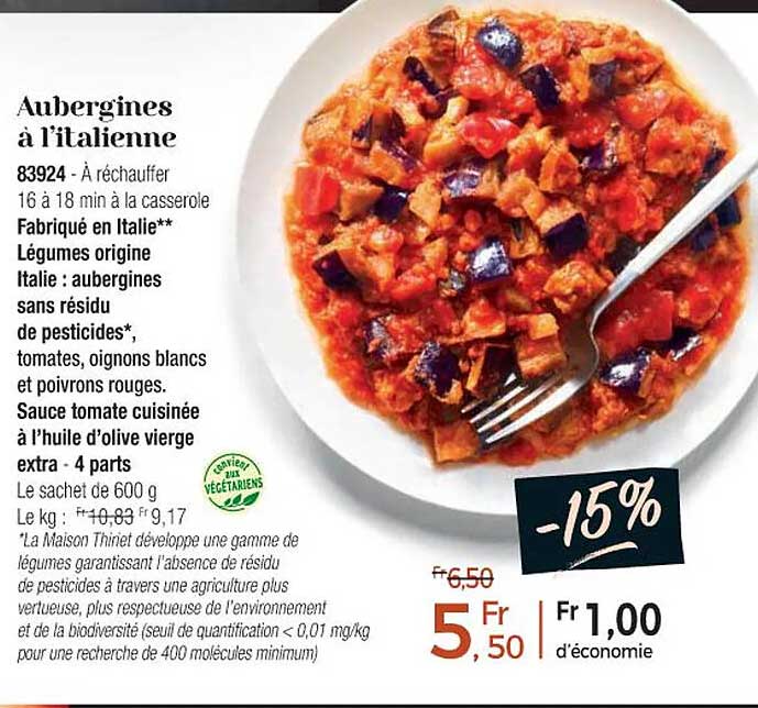 aubergines à l'italienne