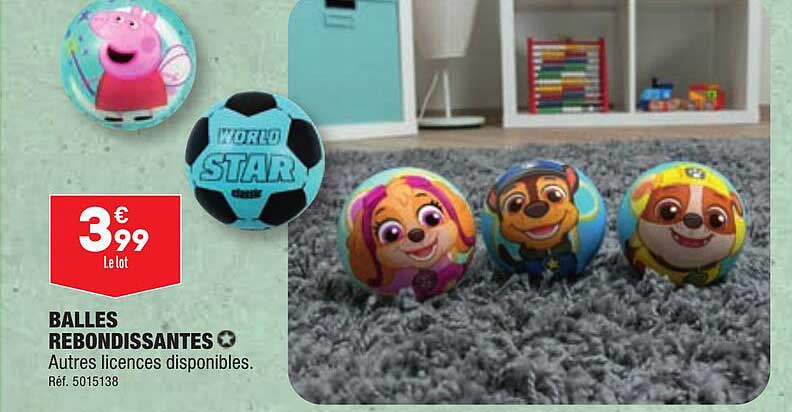 balles rebondissantes