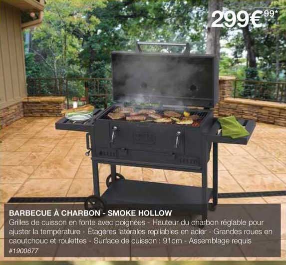 barbecue à charbon - smoke hollow