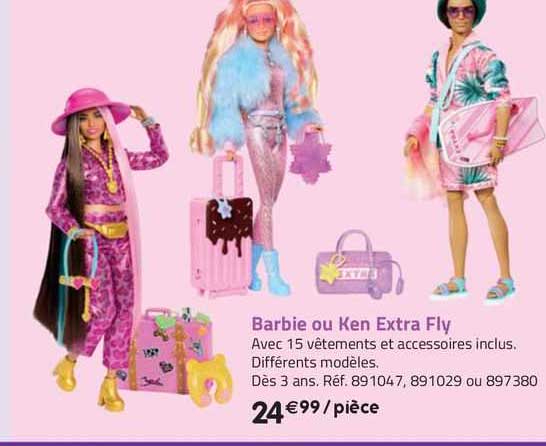 barbie ou ken extra fly