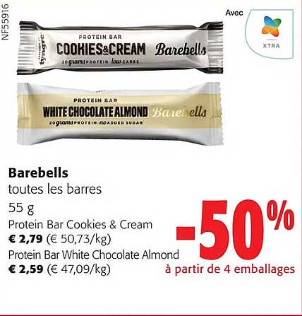 Barebells Toutes Les Barres