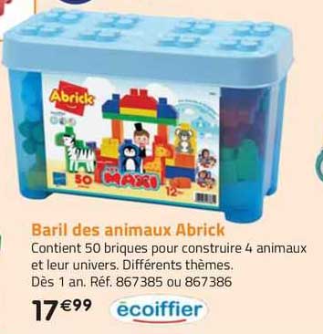 baril des animaux abrick écoiffier