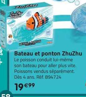 bateau et ponton zhuZhu
